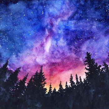 Night Sky Painting