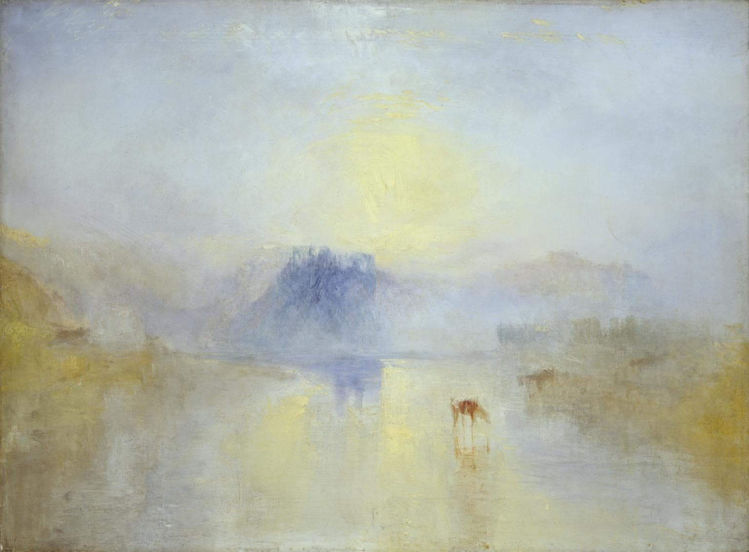 "Norham Castle, Sunrise" by J.M.W. Turner