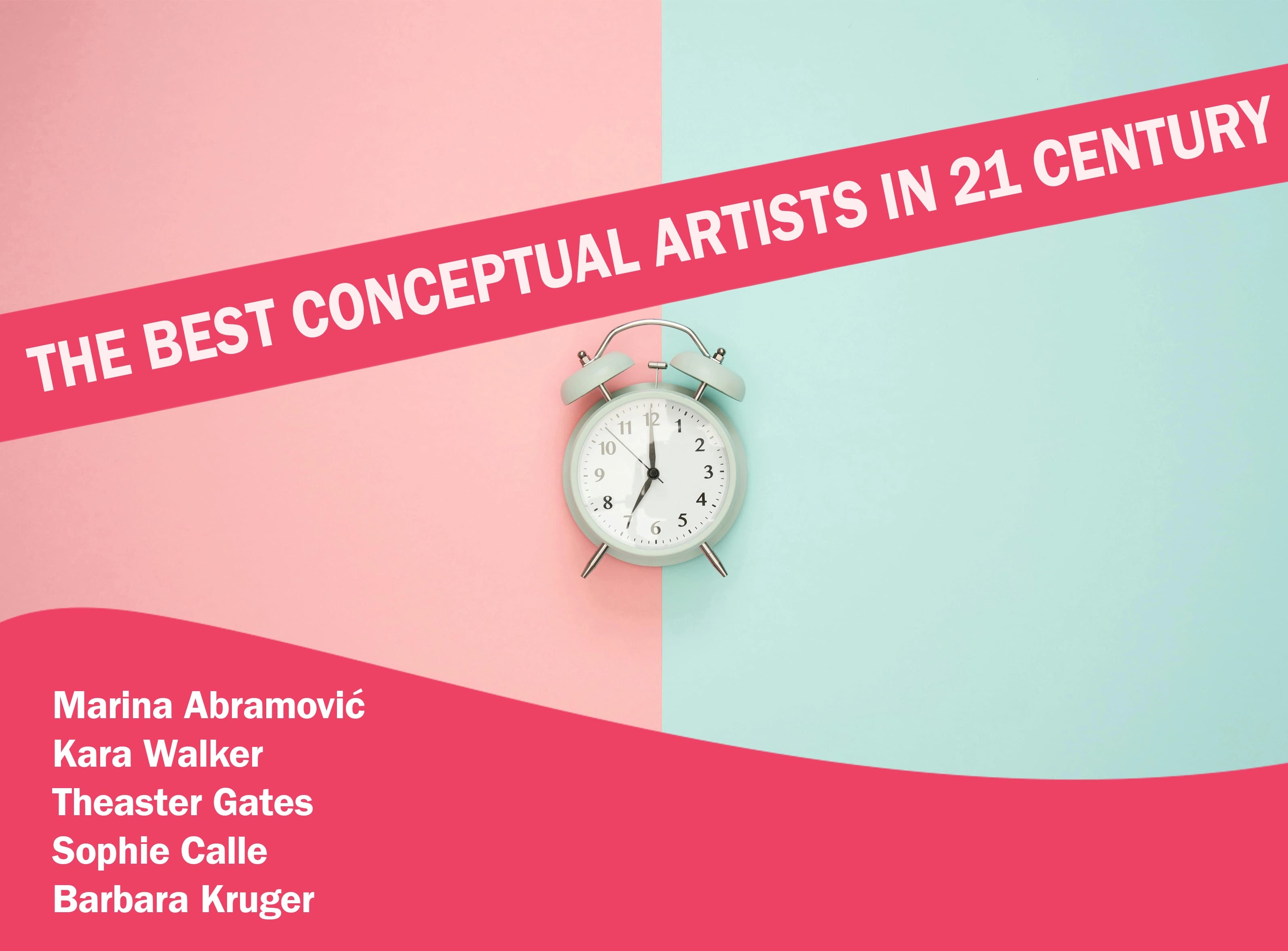 The Best Conceptual Artists in 21st Cent. 3188?×?2353