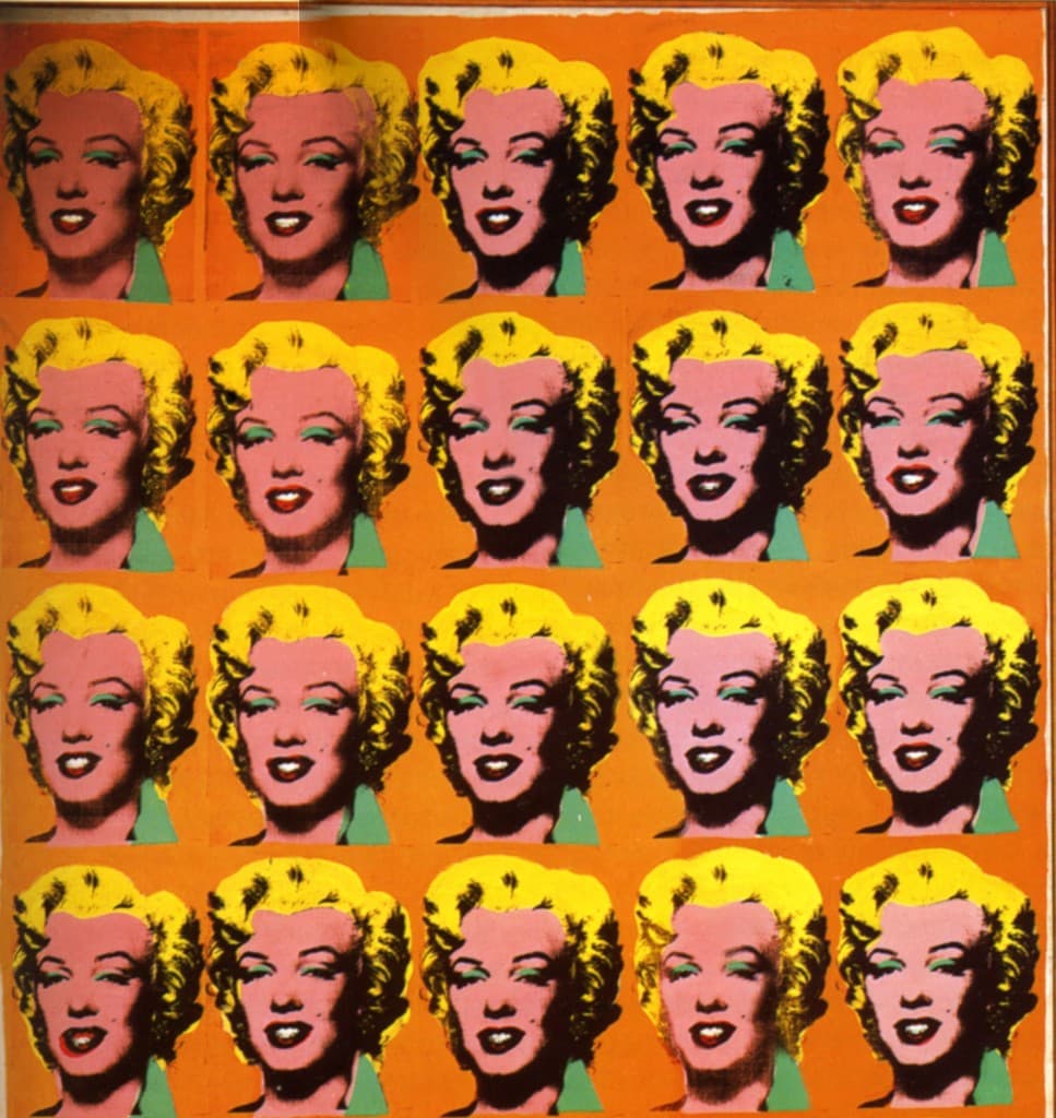 "Marilyn Diptych" by Andy Warhol - Pop Art